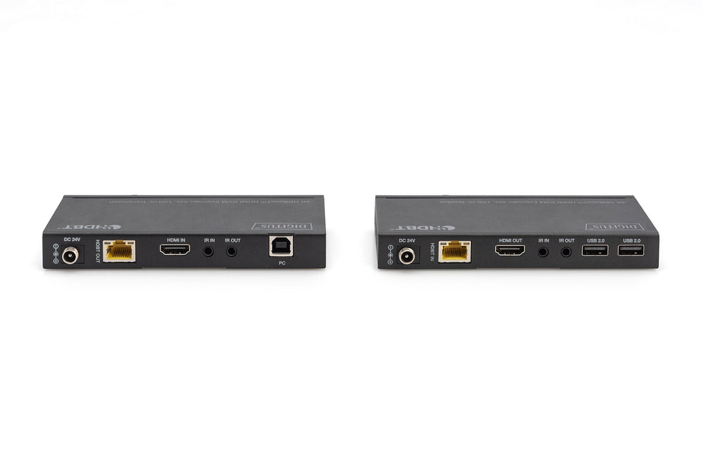 Digitus 4K HDBaseT HDMI KVM Extender Set - 150 m - Wired - DS-55526 Cat6a Cat.7 Cat8