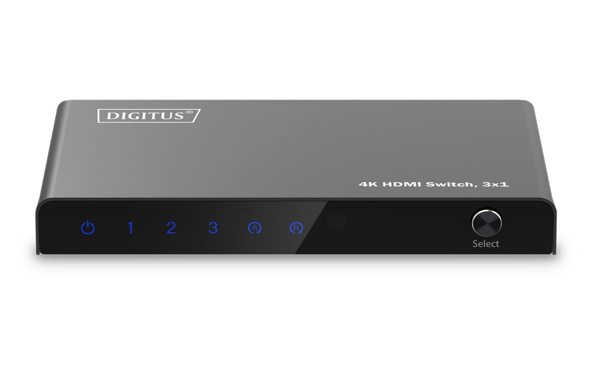 DIGITUS 4K HDMI Switch 3x1 Black | Model DS-55331