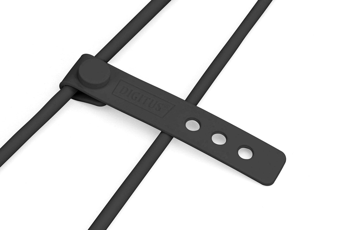 DIGITUS 504123 - USB Silicone Cable - 2 m - 20Gbps - Black