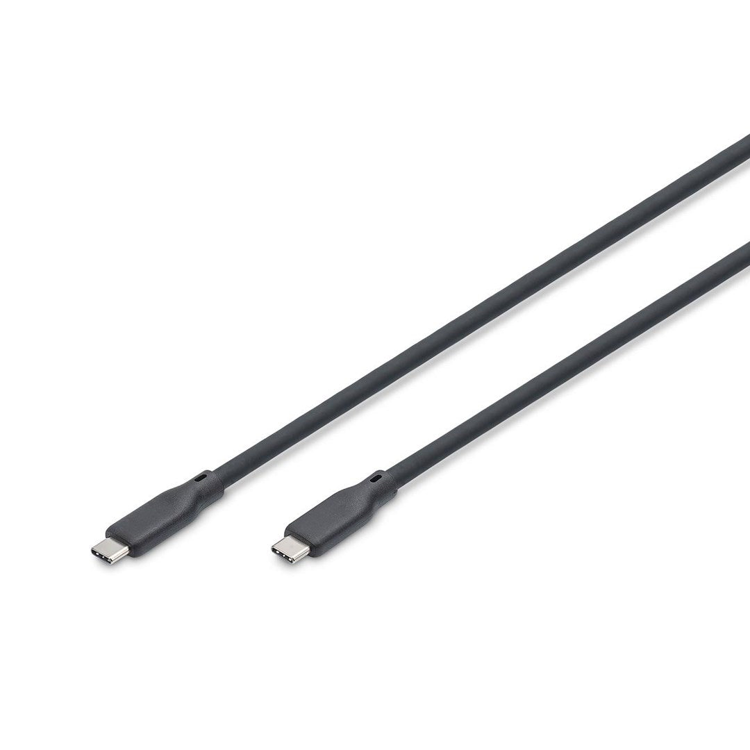 DIGITUS 504123 - USB Silicone Cable - 2 m - 20Gbps - Black