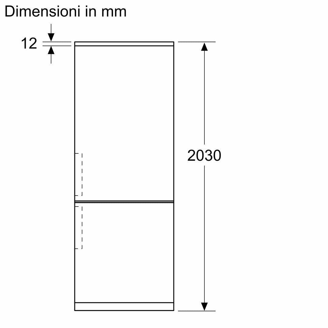 BOSCH KGN497LDF Refrigerator-Freezer