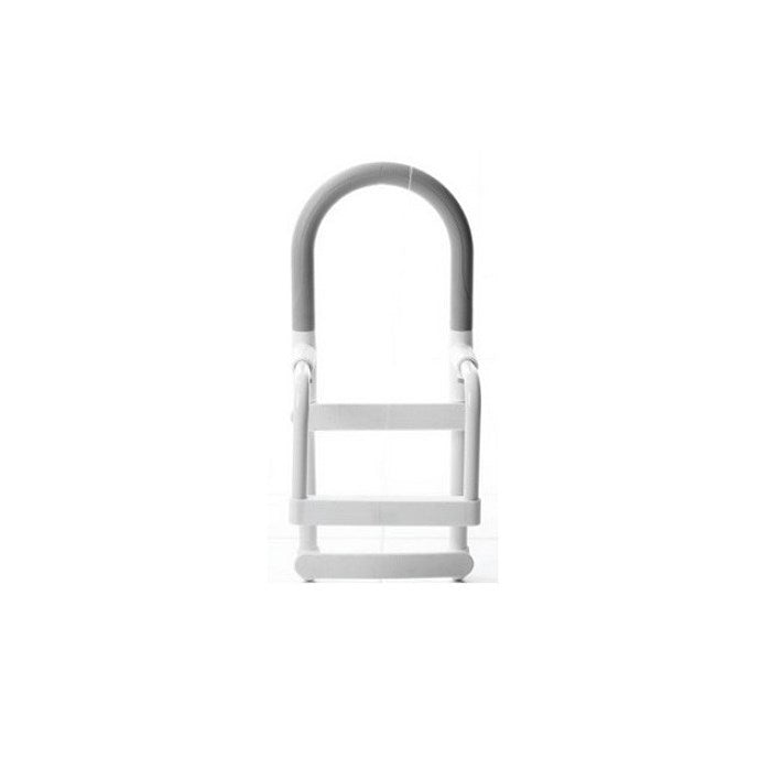 Rounded Bath Handle with Non-Slip Grip - 54 cm