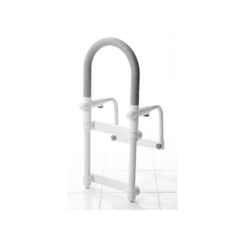 Rounded Bath Handle with Non-Slip Grip - 54 cm