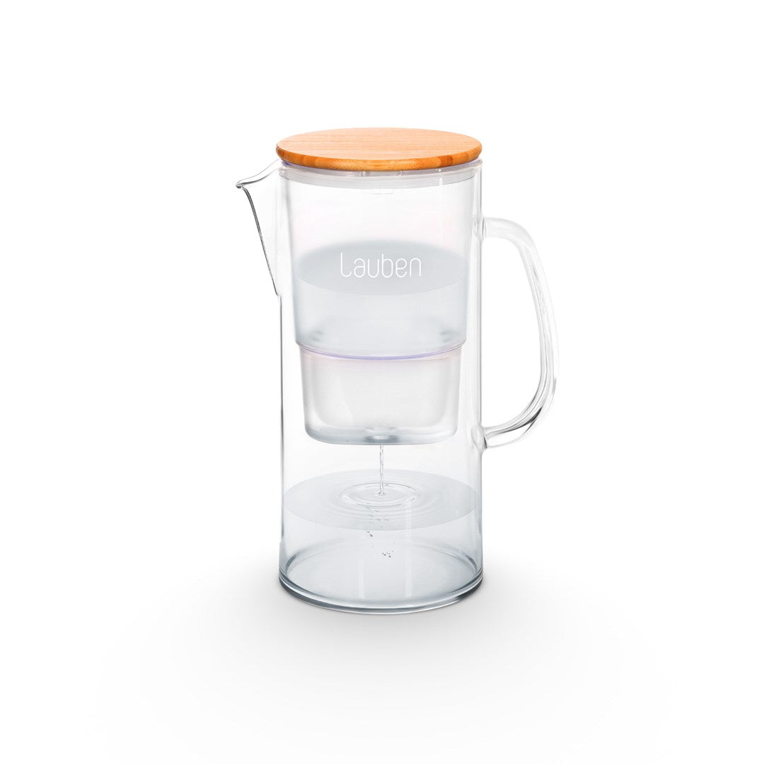 Lauben Glass Water Filter Jug 32GW water filter jug