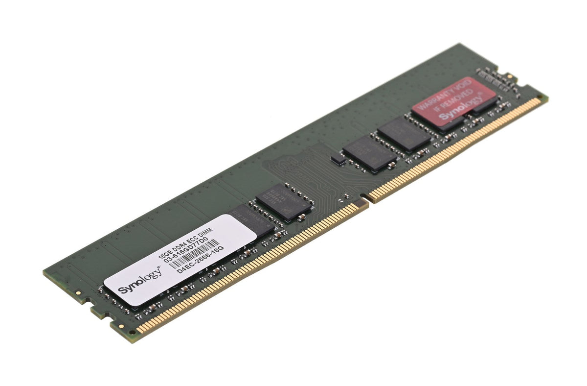 Synology DDR4 Memory Module 16 GB DIMM 288-PIN 1333 MHz PC4-21300 ECC for Synology SA3200, RackStation RS1619, RS2418, RS2818, RS3618, UC3200 (D4EC-2666-16 G)