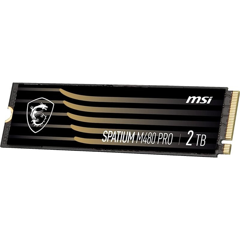 MSI Spatium M480 PRO 2TB PCIe 4.0 NVMe M.2 SSD