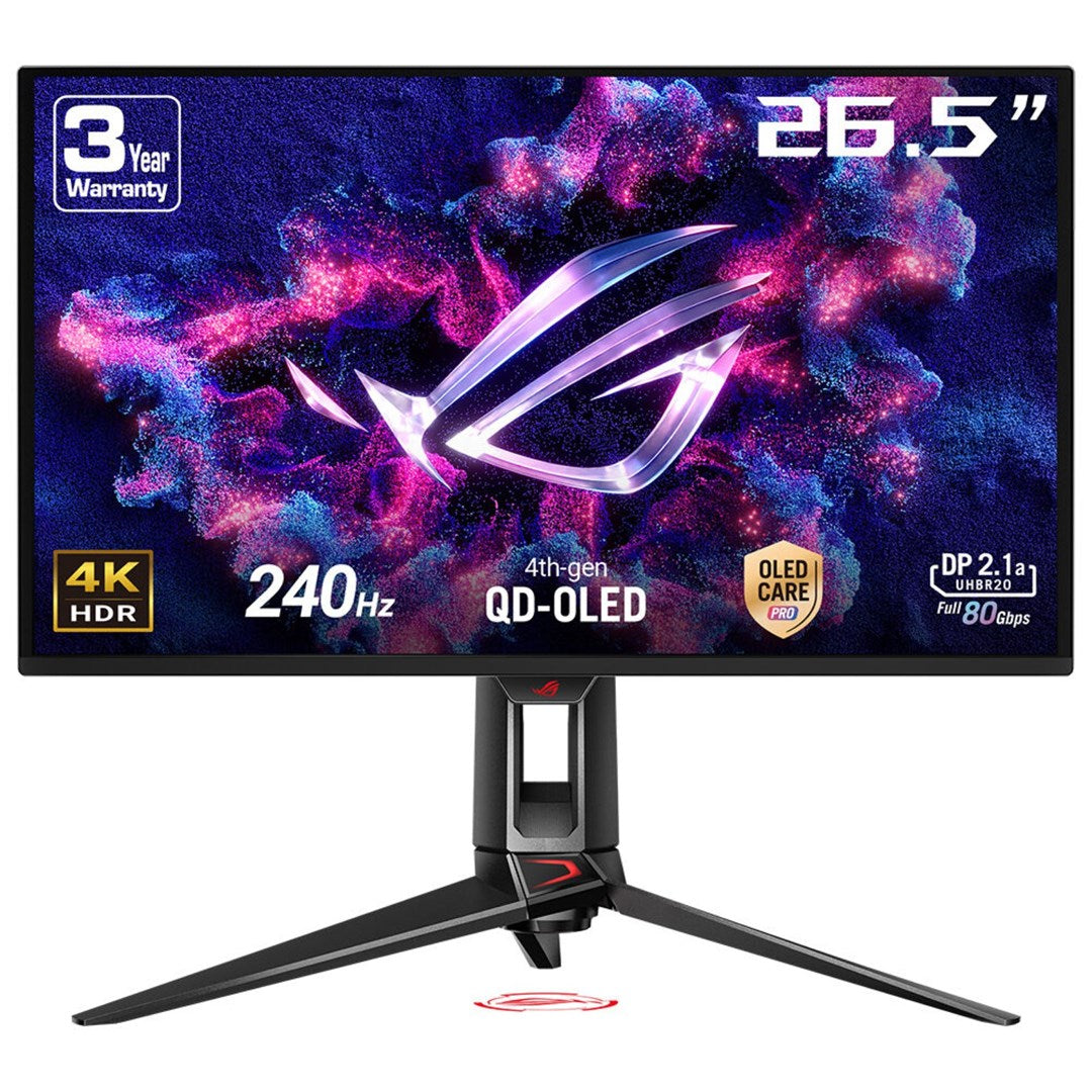 ASUS ROG Swift OLED PG27UCDM 26.5-Inch 4K Gaming Monitor 3840 x 2160 240Hz