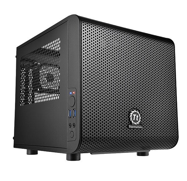 Thermaltake Core V1 Cube ITX Case - Black
