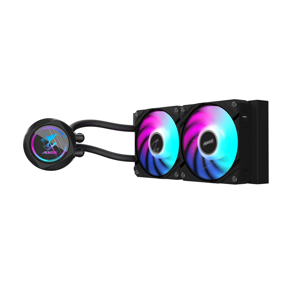 GIGABYTE AORUS WATERFORCE II 240 Liquid CPU Cooling System for AM4, LGA1200, LGA1700, AM5, LGA115x Socket