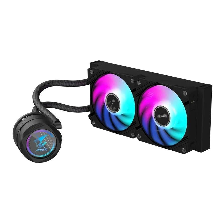 GIGABYTE AORUS WATERFORCE II 240 Liquid CPU Cooling System for AM4, LGA1200, LGA1700, AM5, LGA115x Socket