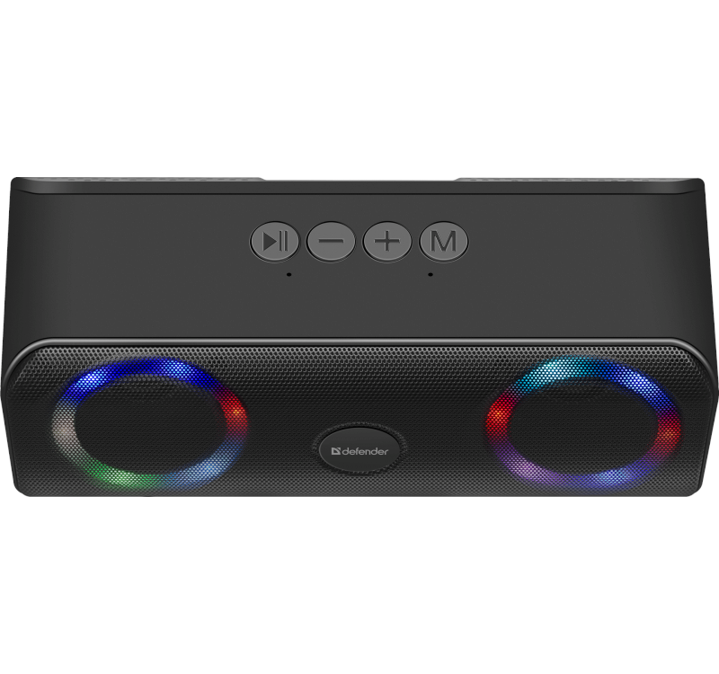 DEFENDER Q1 Speaker 10W - Portable Mono Speaker - Black