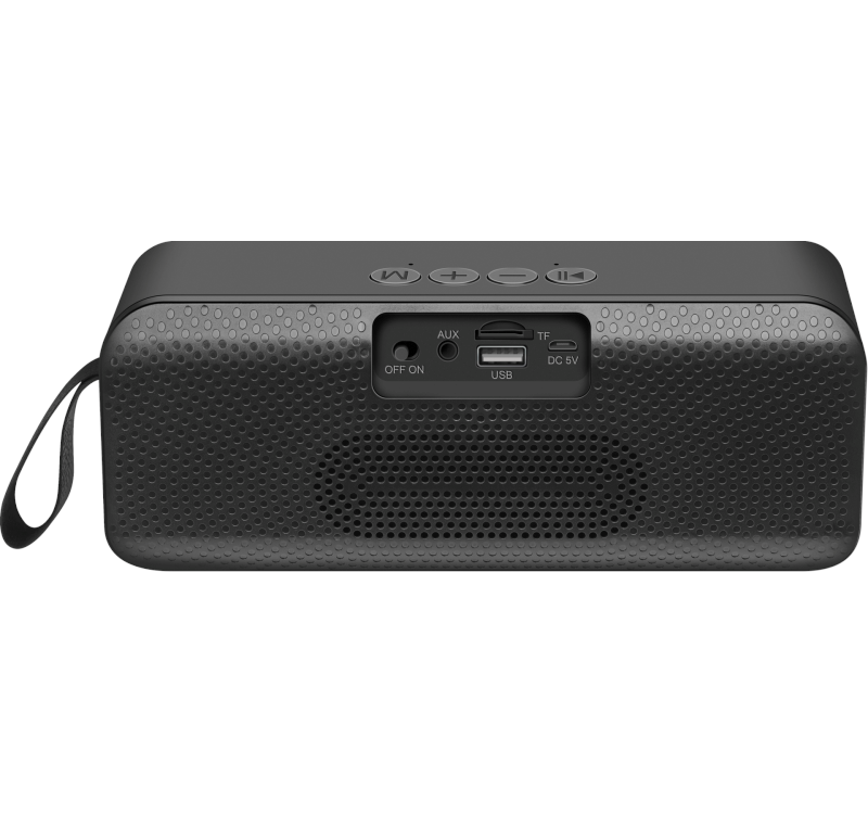 DEFENDER Q1 Speaker 10W - Portable Mono Speaker - Black