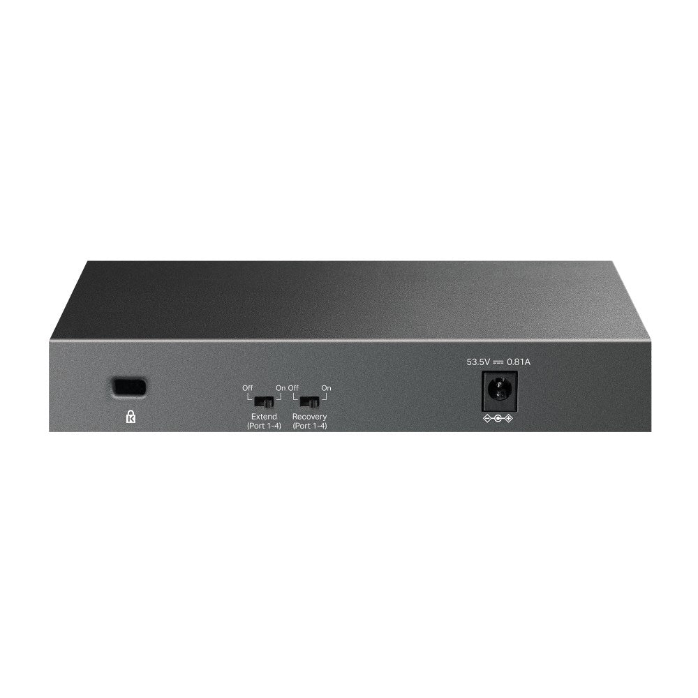 TP-Link LiteWave LS106LP Unmanaged Fast Ethernet POE Switch Black