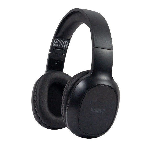 Maxell Headphones Wireless Bluetooth 5.1 20h Battery Life Black MAXELL HD1 BASS