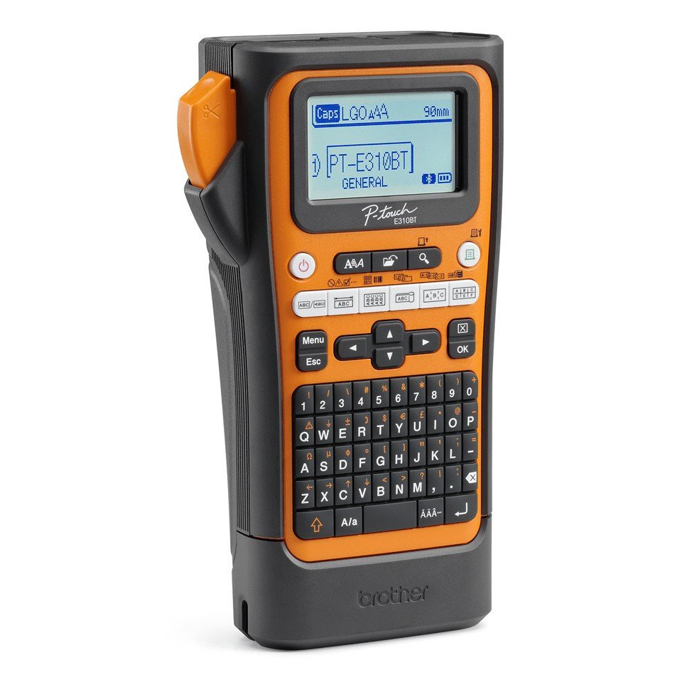 Brother PT-E310BTVP Pro | Thermal | Label Printer | Orange/Black