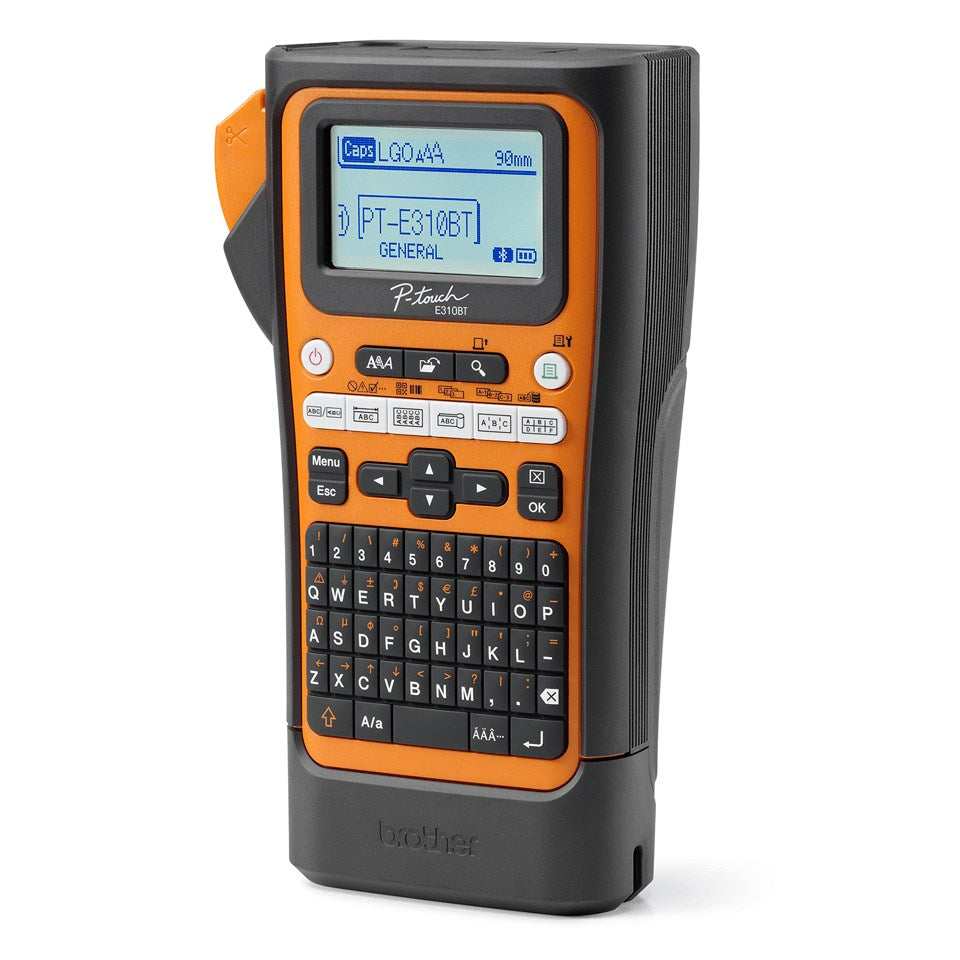 Brother PT-E310BTVP Pro | Thermal | Label Printer | Orange/Black