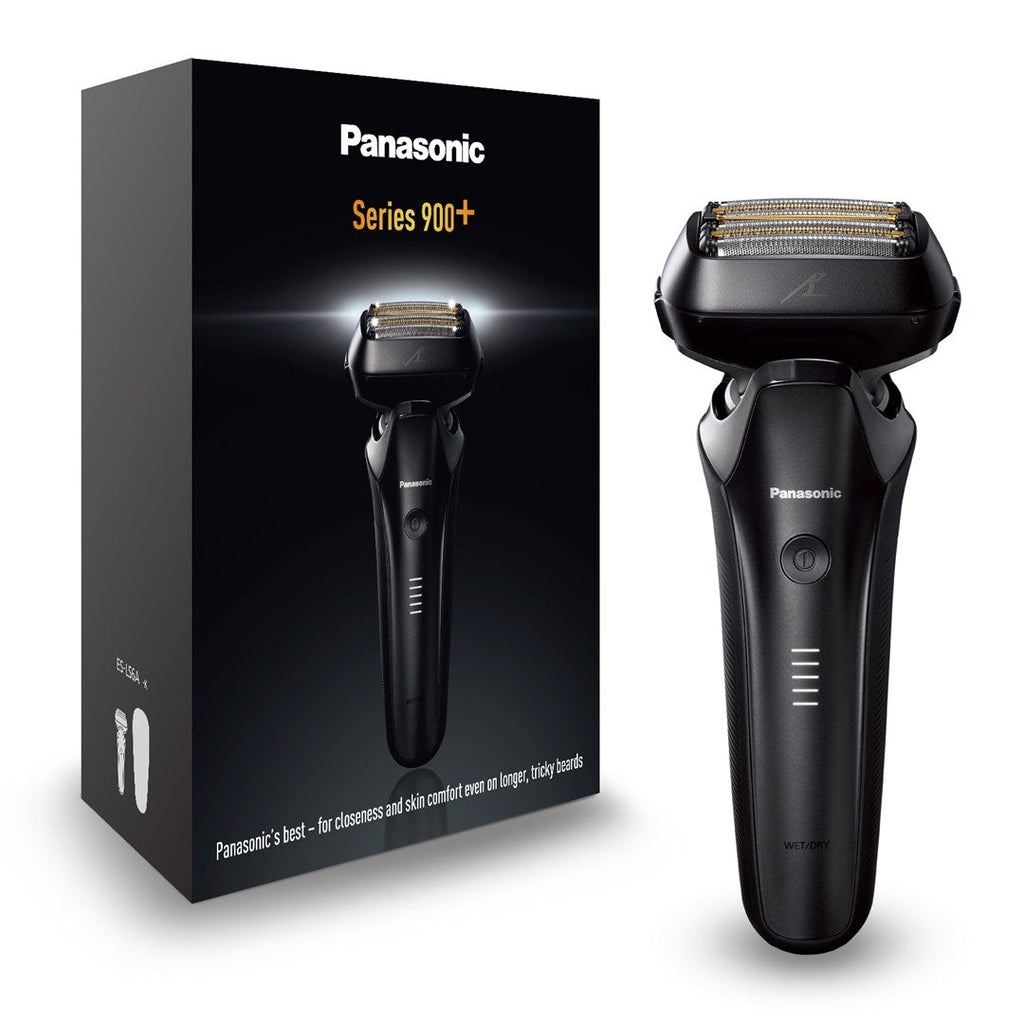 Panasonic ES-LS6A Series 900+ Premium Wet/Dry Shaver, Black, 6-Blade Shaving Head (ES-LS6A)