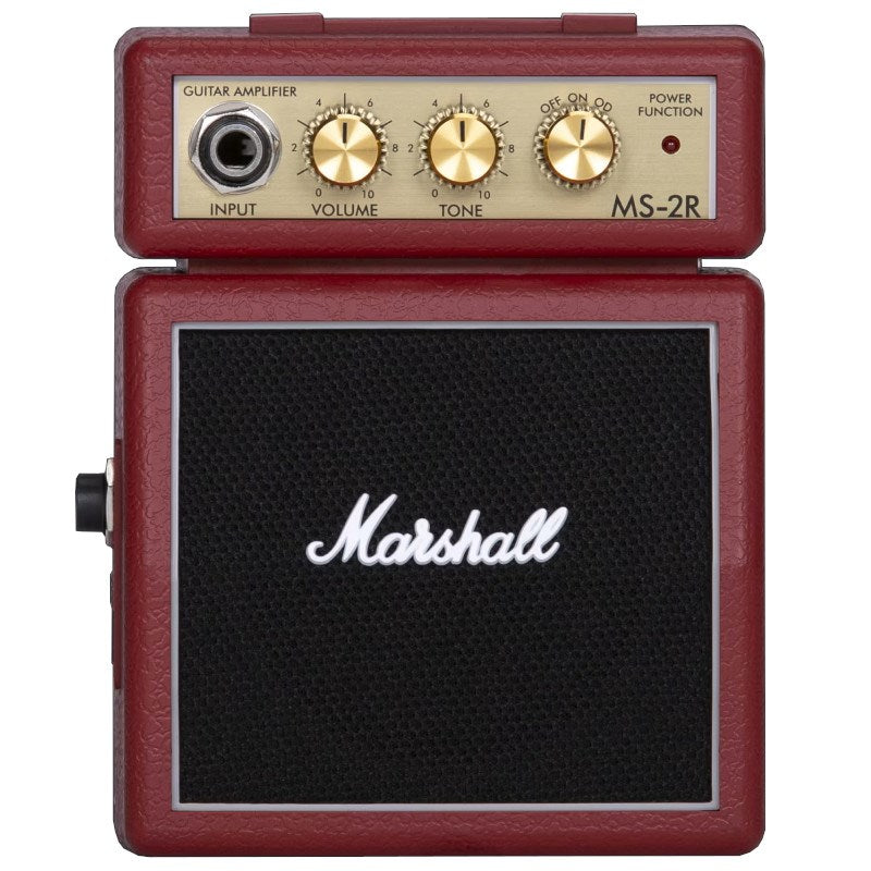 Marshall MS-2 Red Guitar Amplifier 1W Micro L0960046