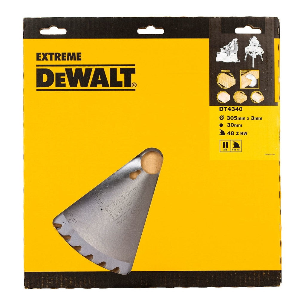 DeWALT Circular Saw Blade 320 mm 48 Teeth Model DT4340-QZ