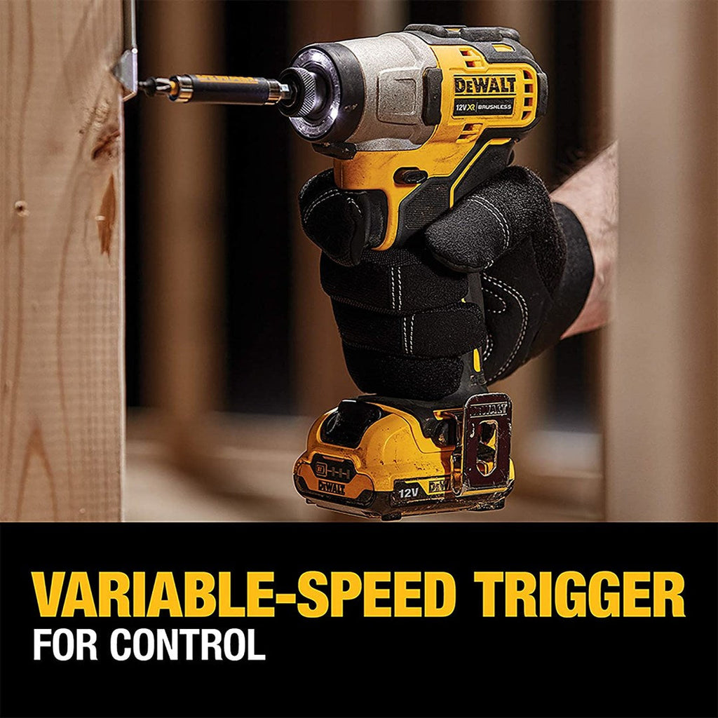 DeWALT DCF801D2-QW Impact Driver 12V 163Nm
