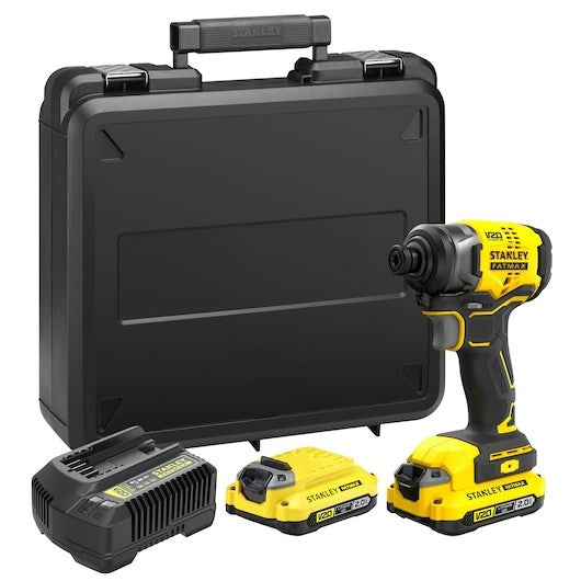 Stanley Power Screwdriver/Impact Driver 2800 RPM Black Yellow SFMCF810D2K-QW