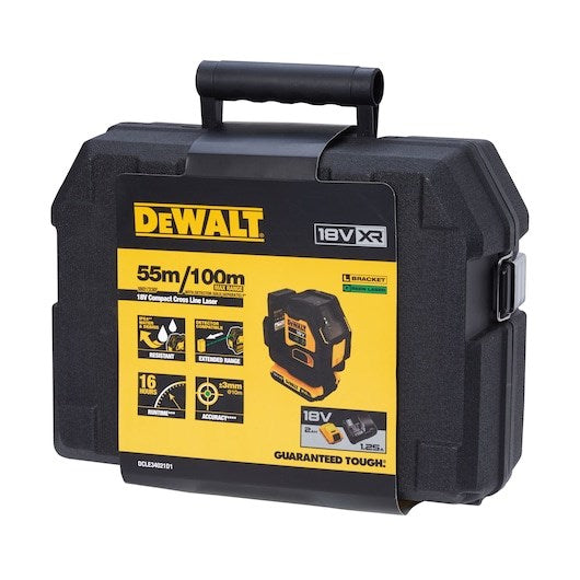 DeWALT Laser Level DCLE34021D1-QW, 360° Leveling, 1 Pack