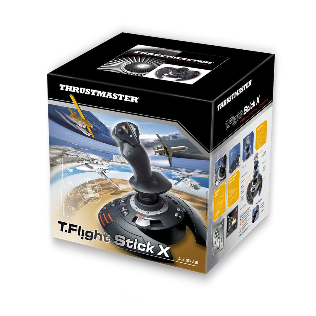 Thrustmaster T.Flight Stick X Black  Red  Silver USB Joystick Analogue PC  Playstation 3