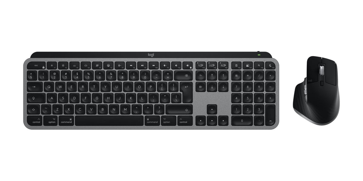 Logitech Master MX Keys S Combo for Mac Keyboard Mouse Included