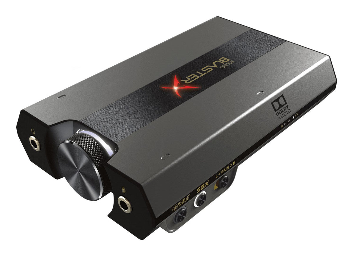 Creative Sound BlasterX G6 2.0 Channels USB Music Card | Model 585941
