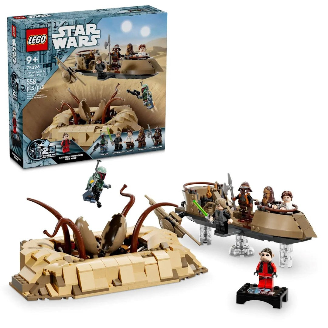 LEGO 75396 Star Wars Desert Skiff and Sarlacc Pit Playset (75396)
