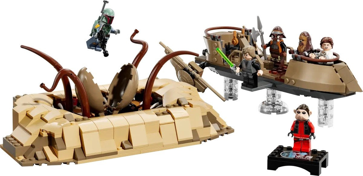 LEGO 75396 Star Wars Desert Skiff and Sarlacc Pit Playset (75396)