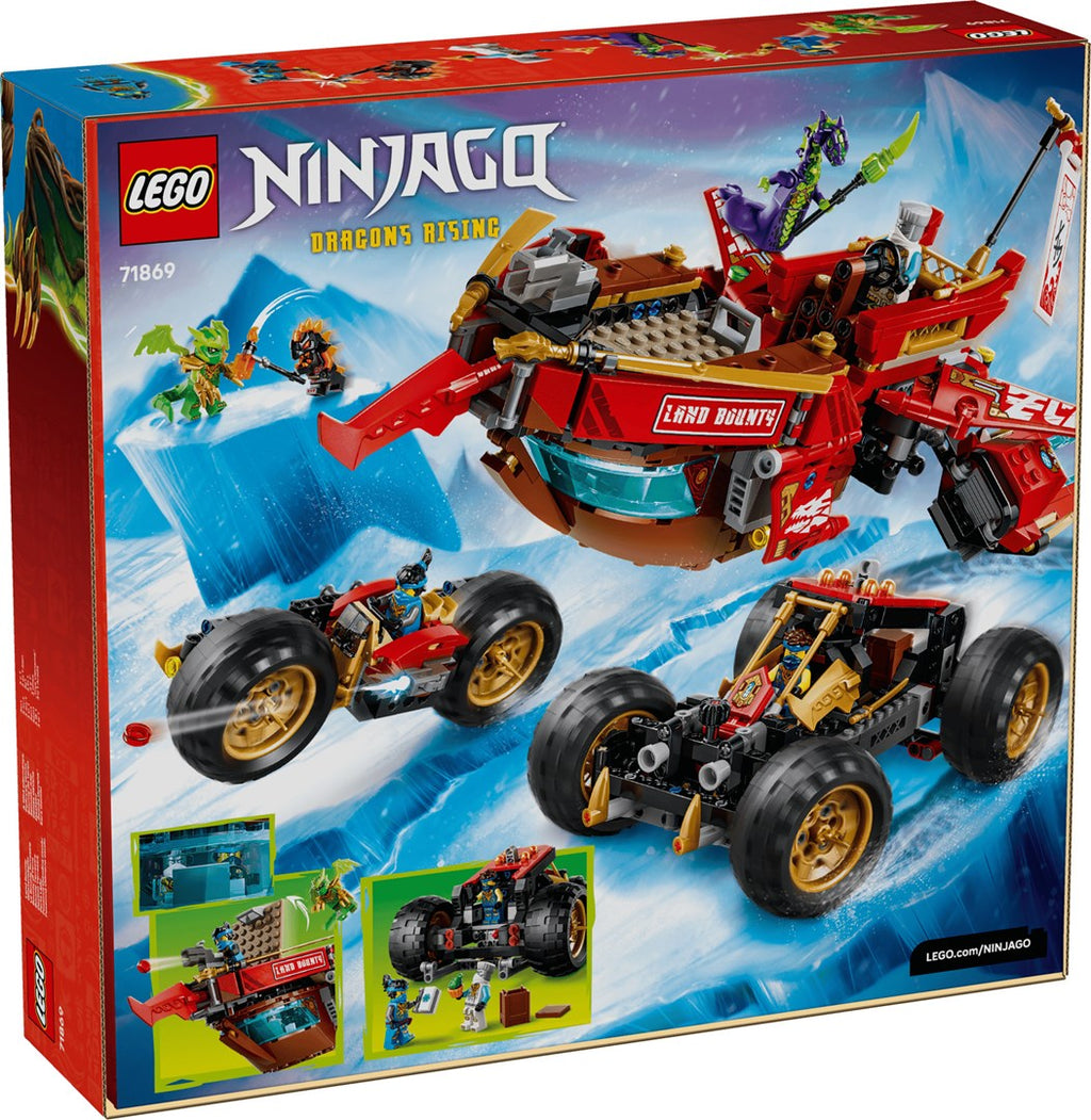 LEGO NINJAGO Land Bounty - 1214 Elements - Age 9+ - Model 71869