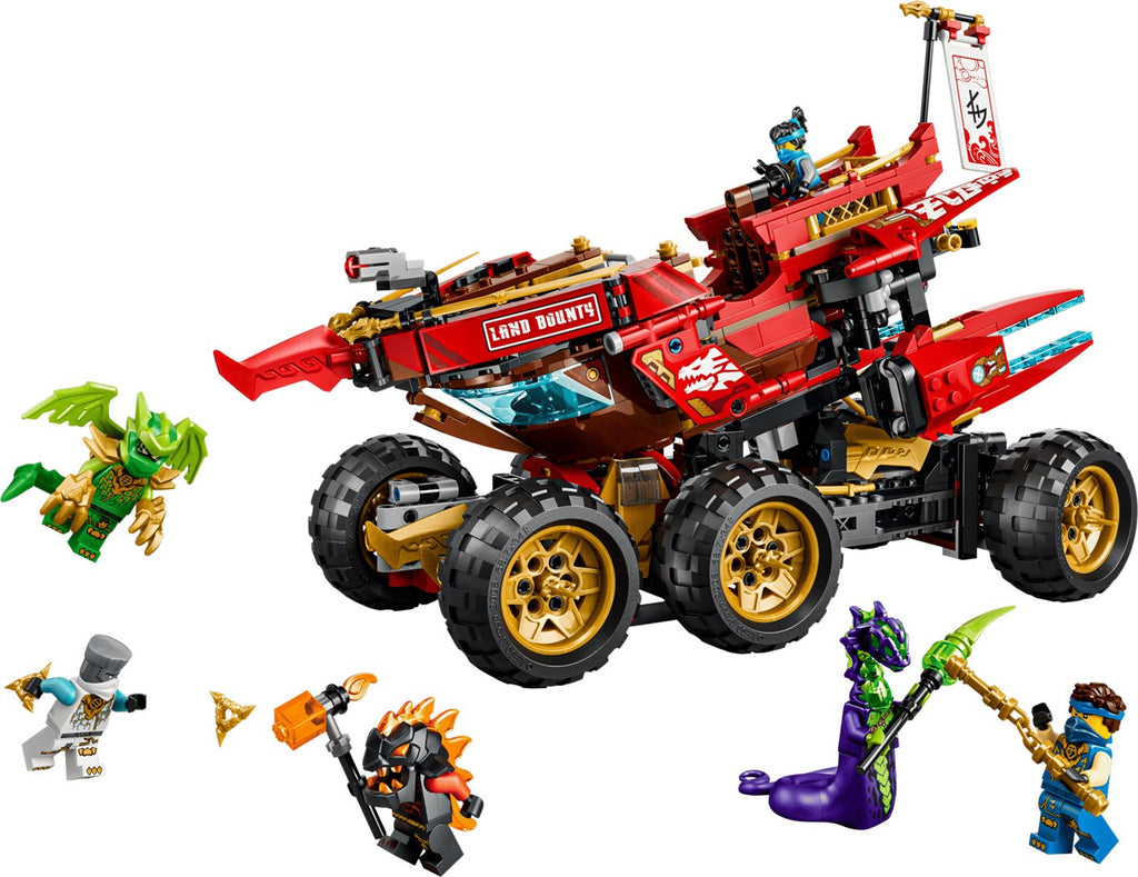 LEGO NINJAGO Land Bounty - 1214 Elements - Age 9+ - Model 71869