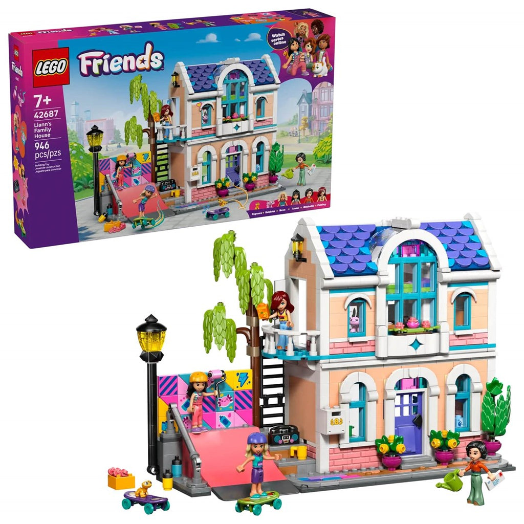 LEGO® FRIENDS Liann's Family House Building Toy (42687)