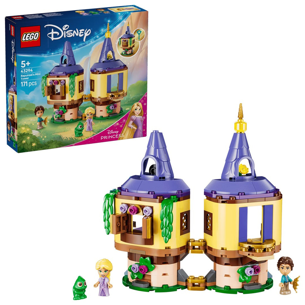 LEGO DISNEY Rapunzel's Mini Tower Building Set 171 Elements Ages 5+ Model 43294