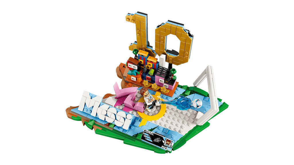 LEGO Building Blocks Lionel Messi - Football Highlights Set 43011 - 500 Elements - For Ages 10+