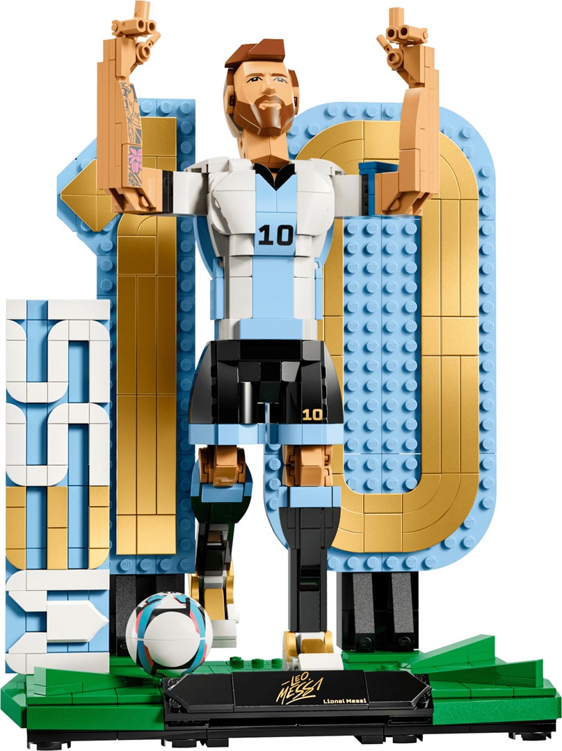 LEGO EDITIONS 43015 Lionel Messi - Football Legend Building Blocks 958 Pieces Ages 12+