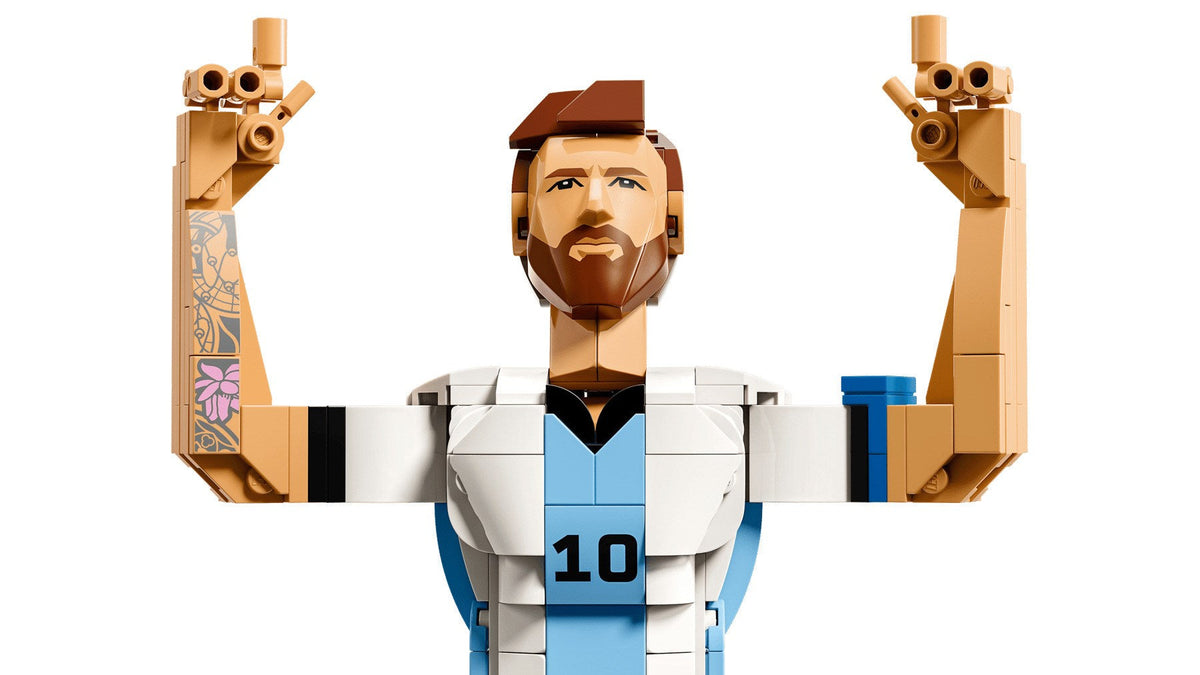 LEGO EDITIONS 43015 Lionel Messi - Football Legend Building Blocks 958 Pieces Ages 12+