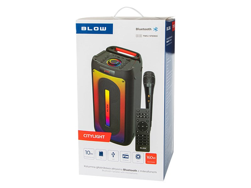 BLOW Mono Portable Speaker 30-391# - 3900 g, 465x260x245mm, 4500mAh Battery
