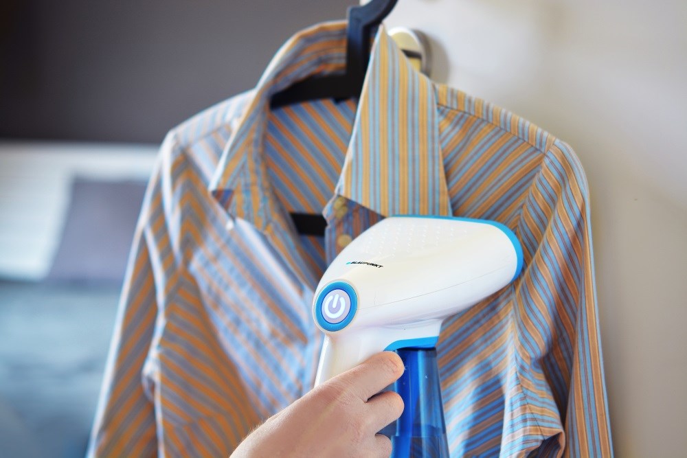 Blaupunkt VSI601 Handheld Garment Steamer 0.26 L Blue White 1600W