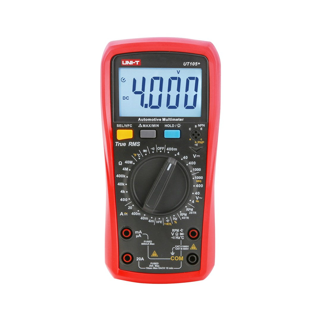 UNI-T Multimeter 520 g 60 x 200 x 135 mm Model MIE0465