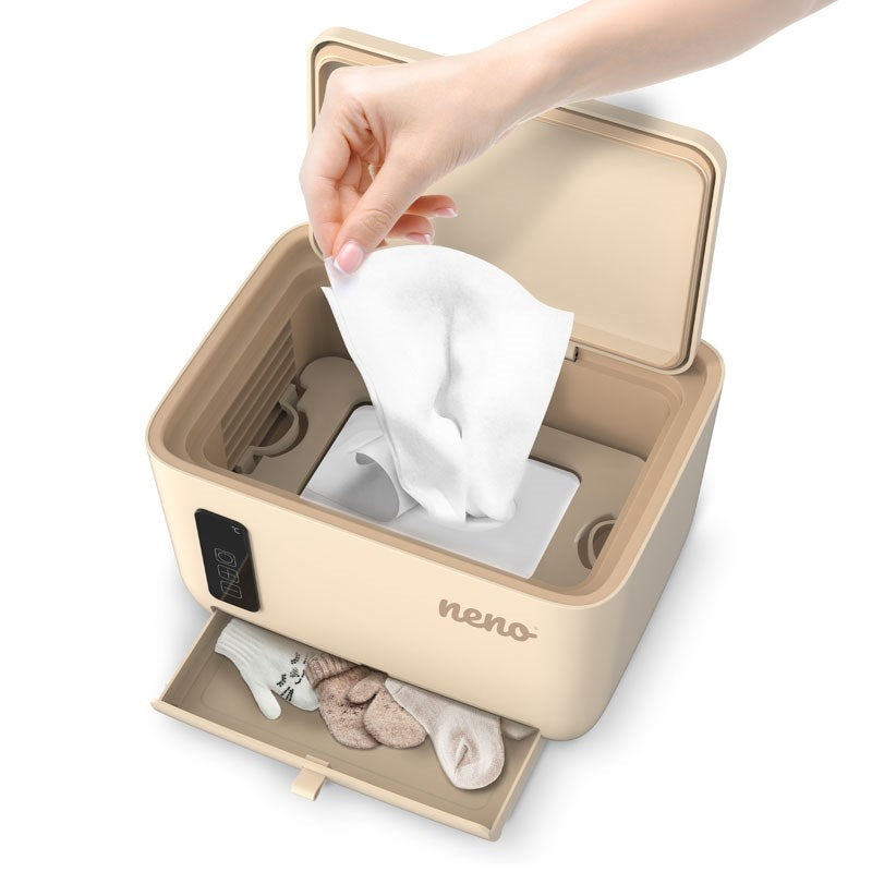 Neno Calme – Wet Wipes Warmer for Baby Care – 150 Wipes Capacity – Temperature Control