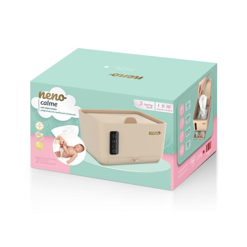 Neno Calme – Wet Wipes Warmer for Baby Care – 150 Wipes Capacity – Temperature Control