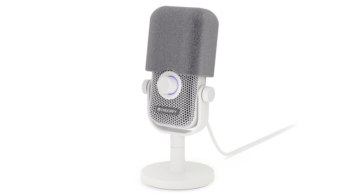 ENDORFY Solum Voice S White USB-C RGB Microphone (EY1B015)