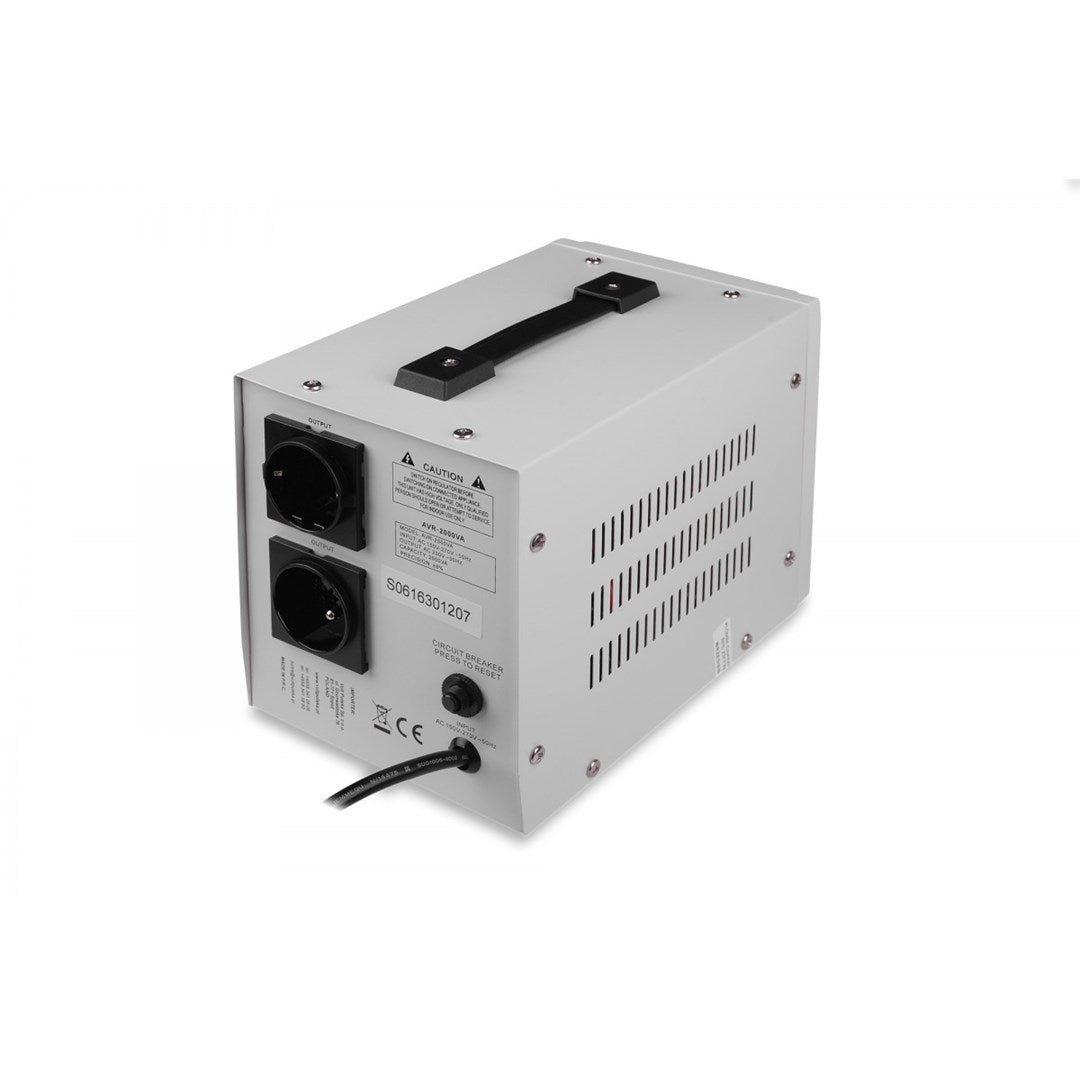 VOLTAGE STABILIZER AVR 2000VA 8-11%
