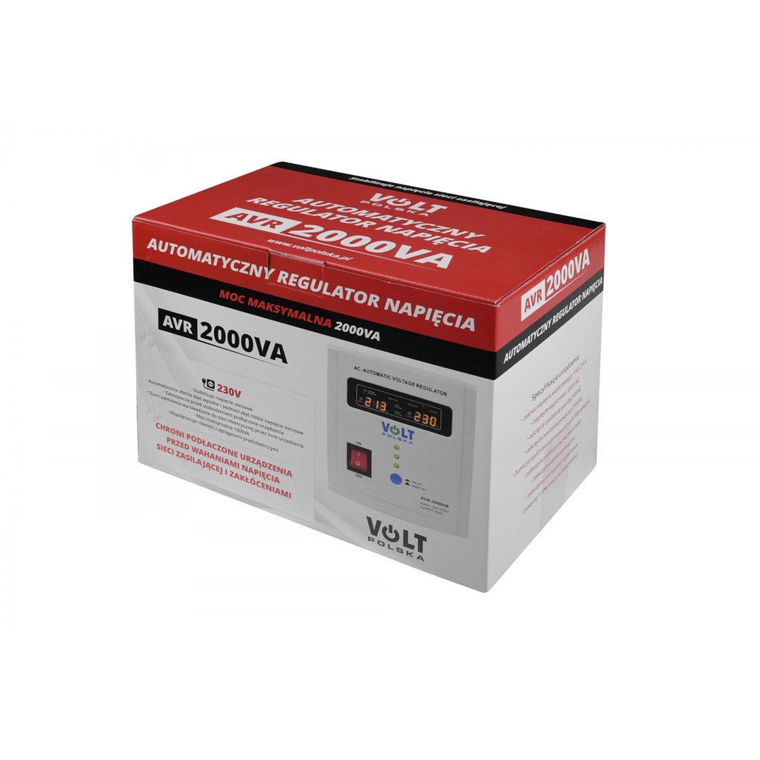 VOLTAGE STABILIZER AVR 2000VA 8-11%
