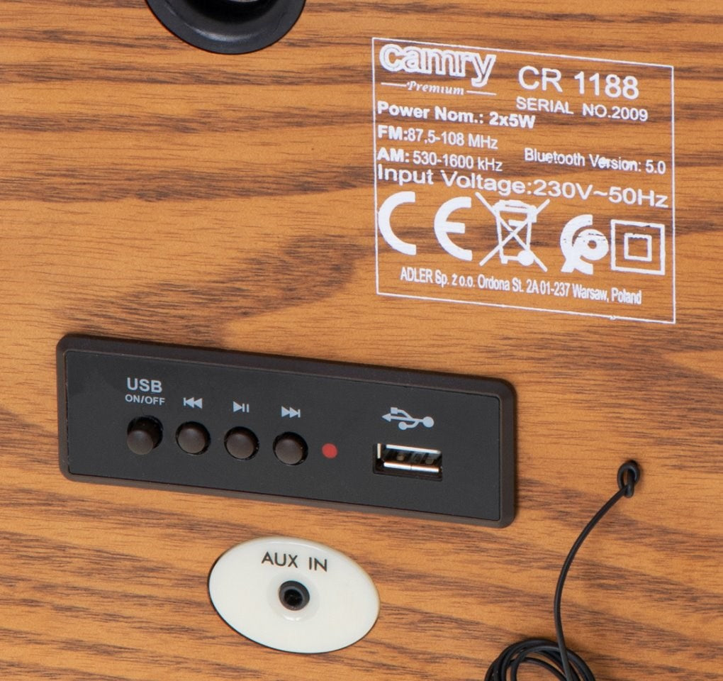 Camry CR 1188 Retro Radio