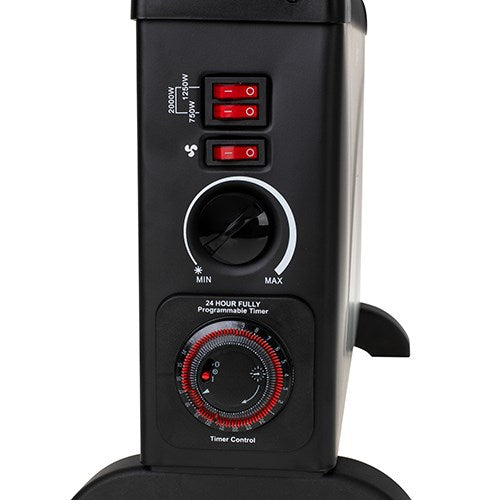 Adler Indoor Convector Electric Space Heater MS 7741 2000 W Black