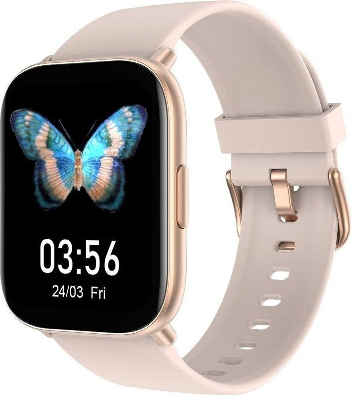 SMARTWATCH GOLD FIT PRO GT PINK