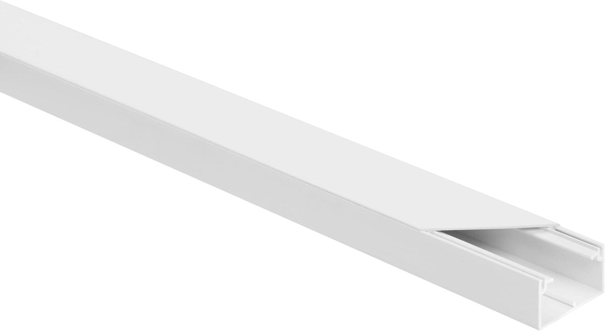 Stasiński Electrical Installation Strip Set - WHITE LS 40x25 - 2 m - Pack of 10